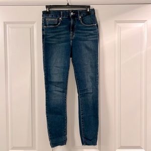 Good American Blue Ankle & Cropped Jeans